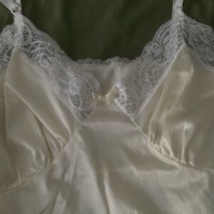 Rugged edge slip dress